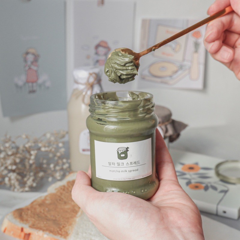 

Matcha Milk Spread