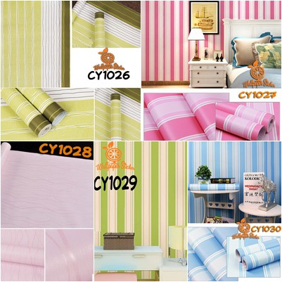 Pusat Wallpaper Sticker Dinding 45cm X 10m High Quality ALL MOTIF CY