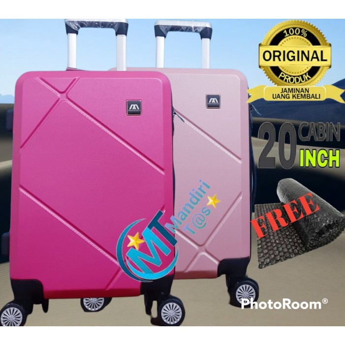 Koper - Tas Koper Polo 20 Inch,Original 003 Rose Gold