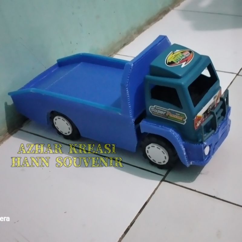 Mainan Truk Mobil Plastik Modif Towing