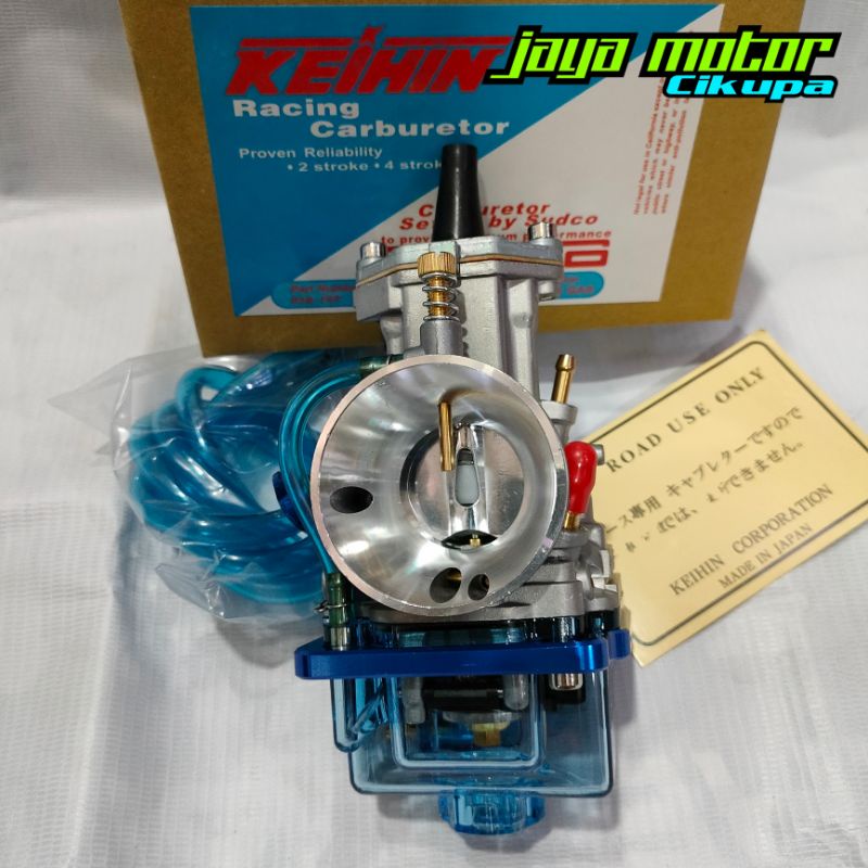 Karburator karbu Keihin Sudco PWK 28 pwk28 Blue Series transparent transparan-3