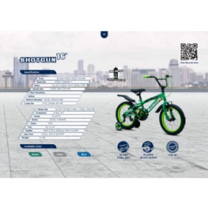 Sepeda bmx 16" wimcycle shot gun