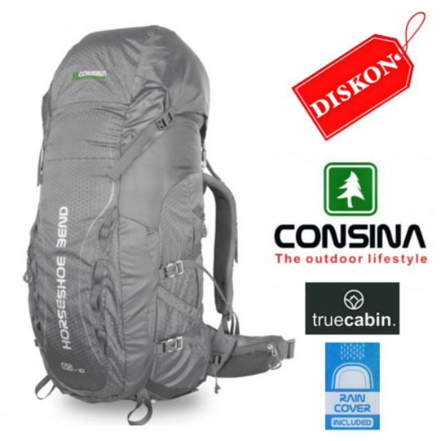 Tas Gunung Carrier Consina Horseshoe bend 60 up 70 L