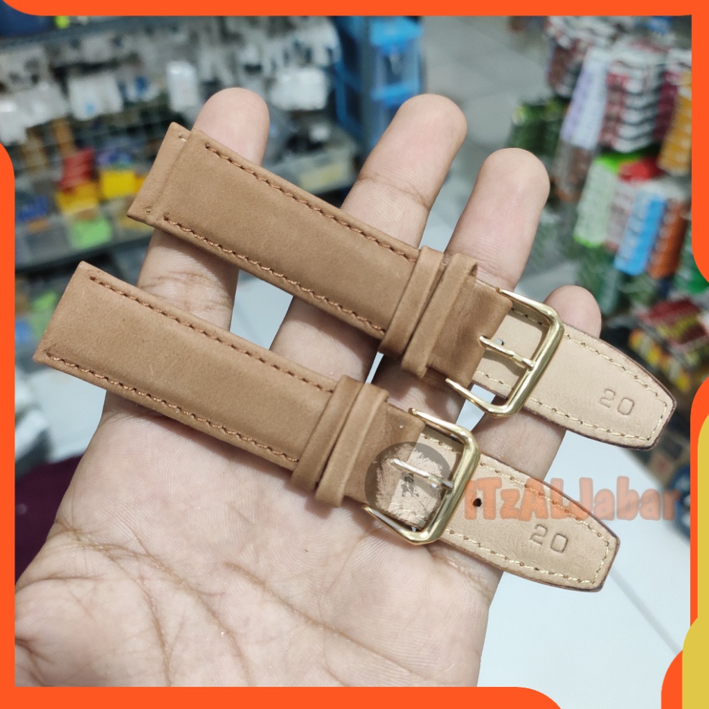 Tali jam tangan Kulit 20mm Leather strap Tali jam Kulit 20mm LKZ20CB