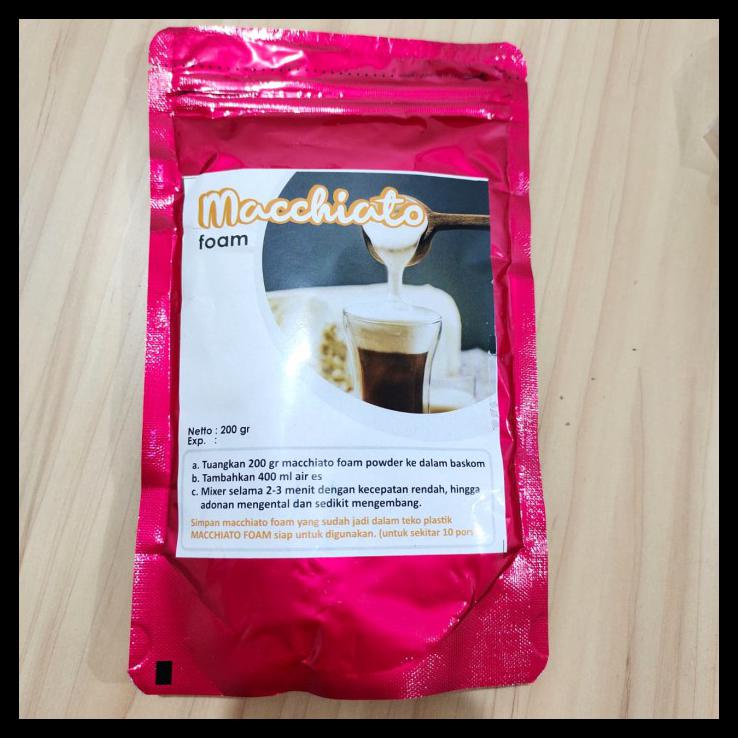 

DISKON MACHIATO FOAM 200 GR ( BUBUK INSTAN / POWDER MACCHIATO ) !