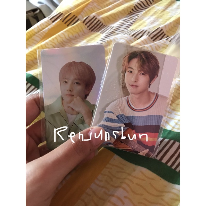 PC Photocard Renjun NCT benefit sg21 aladin benefit yizhiyu summer kit (sumkit)