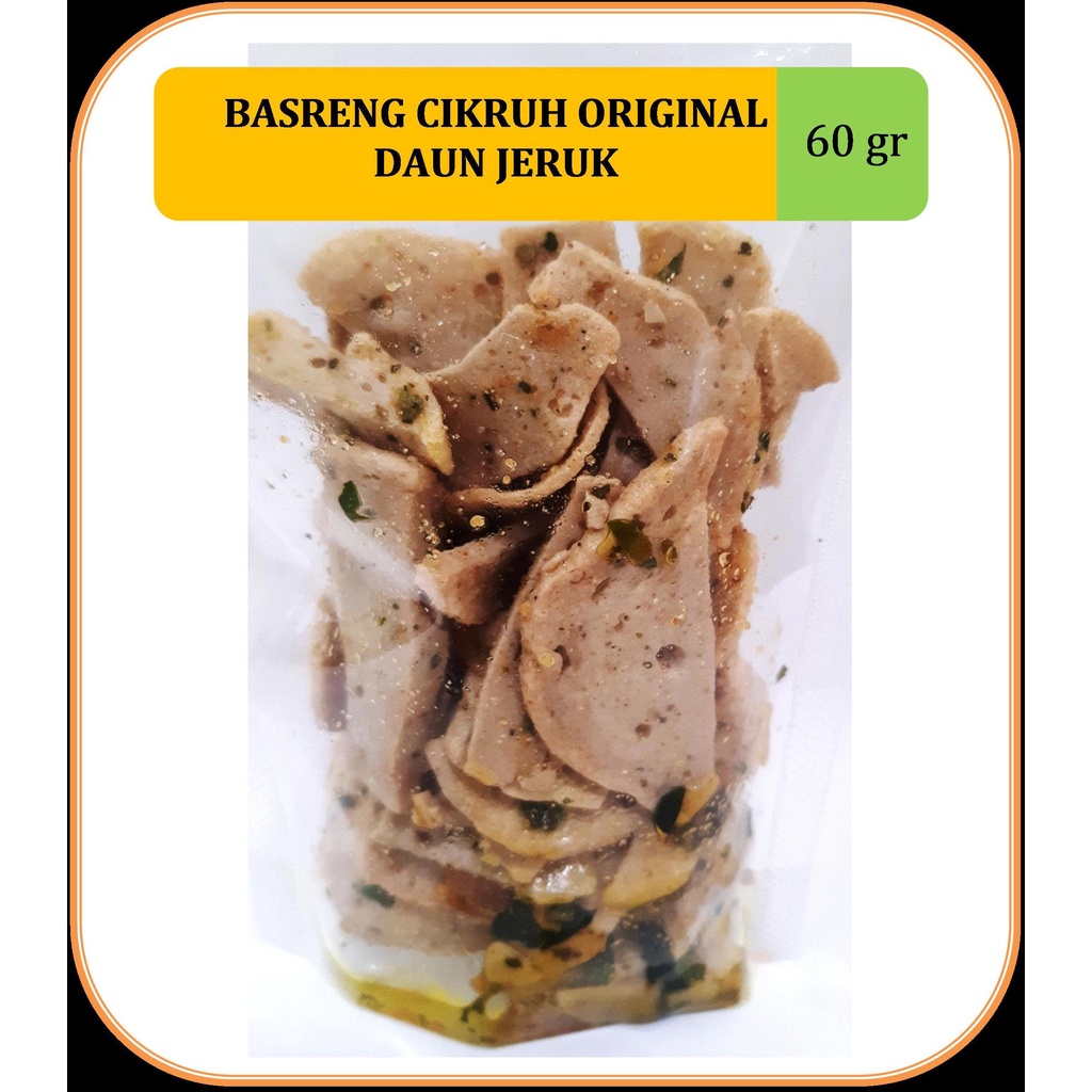 

Basreng Original Daun Jeruk Cikruh 60 gram