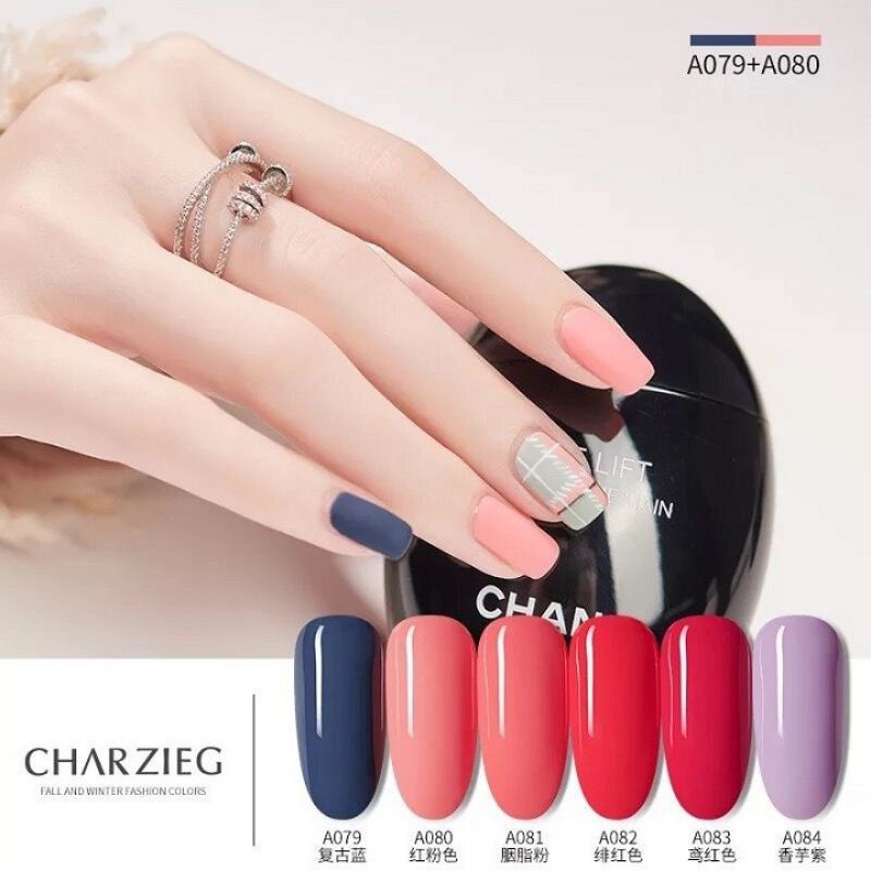 CHARZIEG 15ml(051-100) UV LED Gel Polish Kutek Gel Kutek CHARZIEG UV Led Soak Off Gel Polish