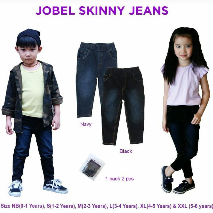 Jobel Skinny Jeans ( Isi 2ps )