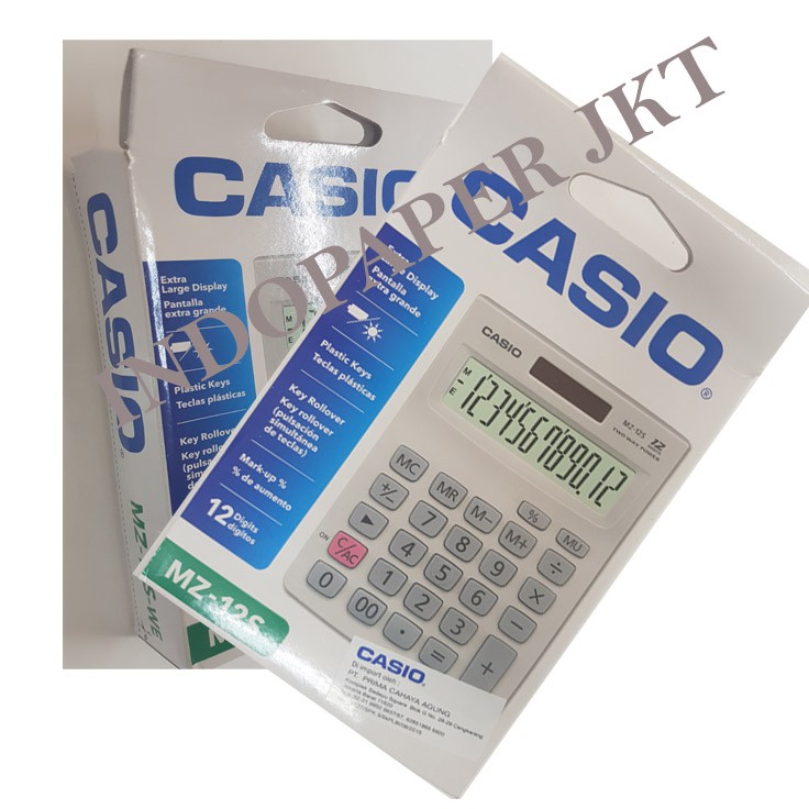 

CALCULATOR KECIL CASIO 12 DIGIT