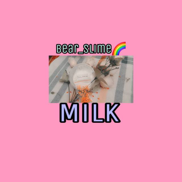 Slime Milk,Taro Dan Strawberry Milk//Bear_Slime20