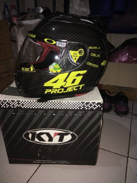 Decal Sticker Helm Kyt Rc7 46 Project Shopee Indonesia