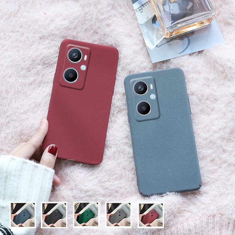 Soft Case Silikon Oppo A36 A76 A96 4G A57 4G / A77s Slim Matte Sandstone