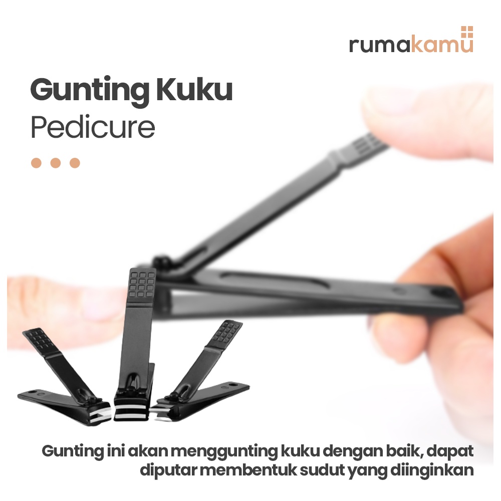 Gunting Kuku Manicure Pedicure Alat Pemotong Kuku