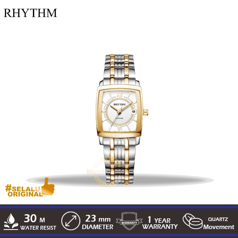 Jam Tangan Analog Ladies RHYTHM P1202S03 Original Murah