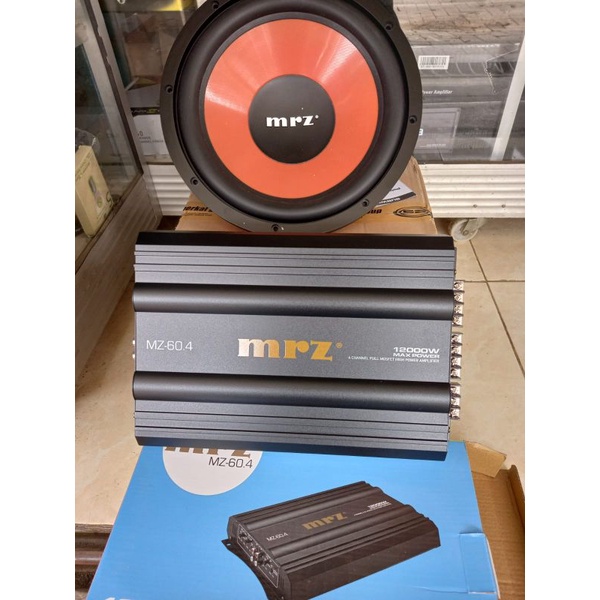 paket subwoofer 12"+ power 4ch BAPJ"MRZ/JEC/ULTRADRIVE