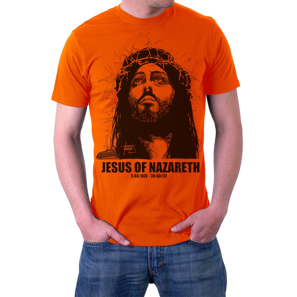 Kaos Orange Jesus Of Nazareth Tismy Store