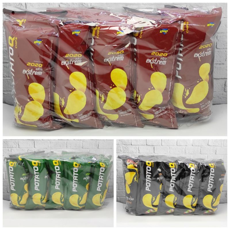 

Kikoya Potato Q Chips 1 Renceng isi 10pcs