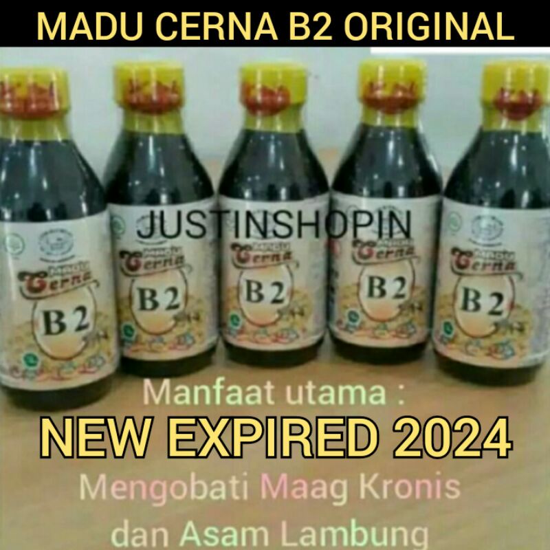 MADU CERNA B2 ORIGINAL UNTUK ASAM LAMBUNG DAN MAAG KRONIS