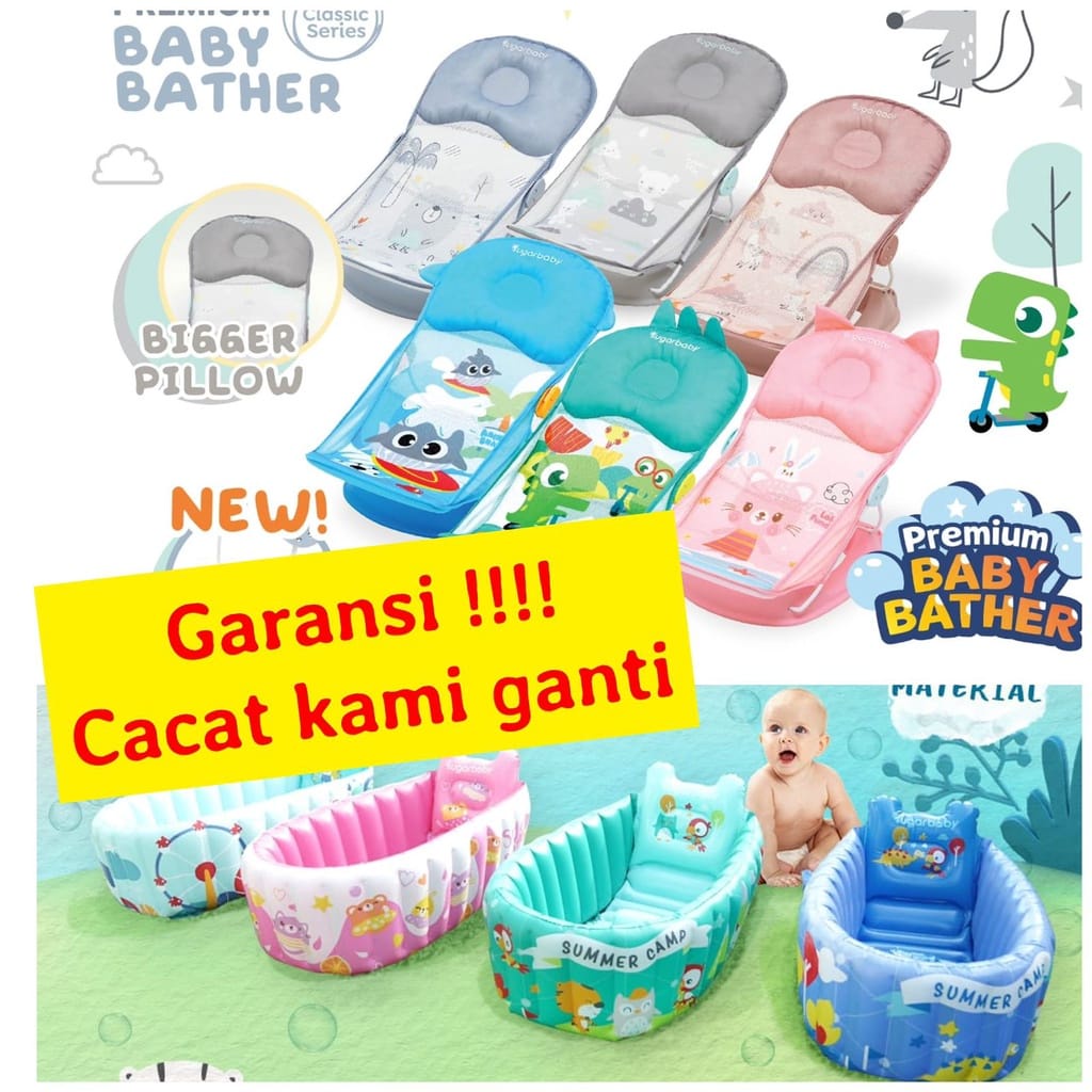 READY BANDUNG SUGAR BABY SUGARBABY BABY BATHER ALAT MANDI BAYI BABY BATHER BAK MANDI BAYI TEMPAT MAN