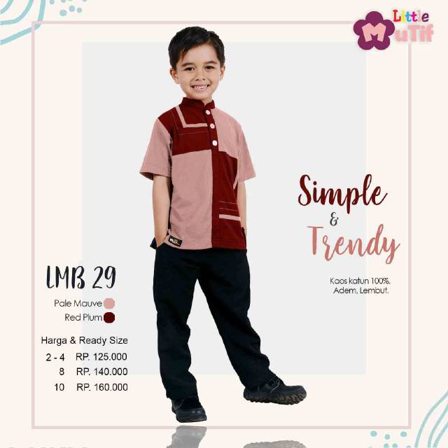 MUTIF ANAK LMB 29 / KAOS ANAK MUTIF