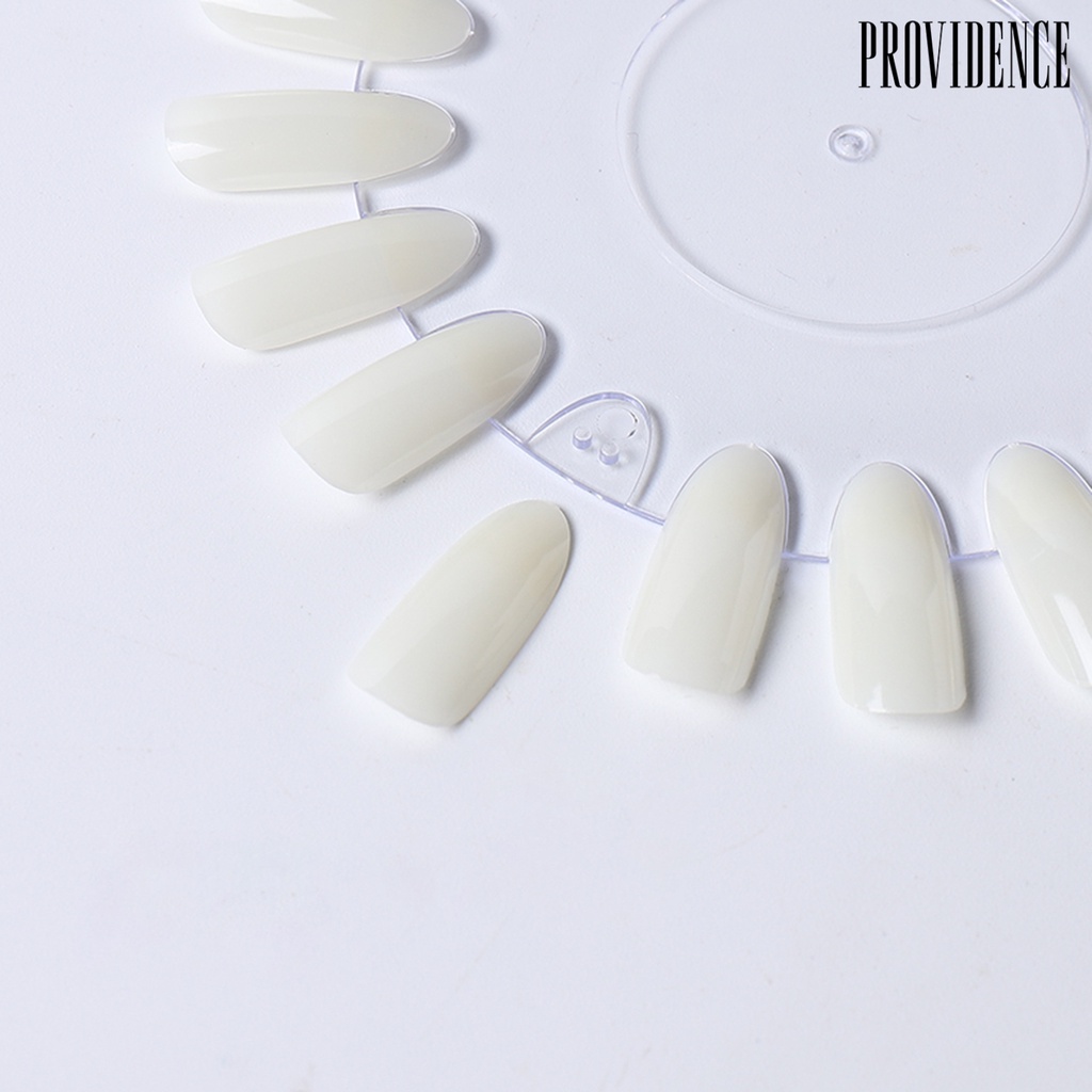 Providence Piring Display Kutek Gel Uv Bentuk Bulat Bahan Akrilik Ringan Bisa Dilepas