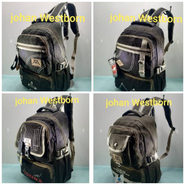 Tas Ransel Kanvas Baepack ORIGINAL Produk