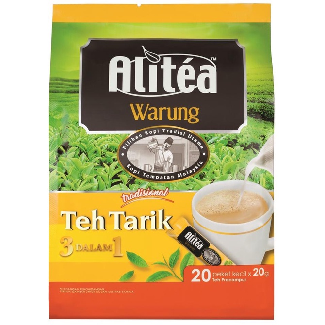 

[COD] Alitea Teh Tarik 3 in1 20 gr x 20 sachet [COD]