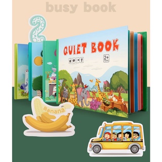[LOGU] Buku edukasi anak, Busy aktifitas anak, Buku Quiet Book
