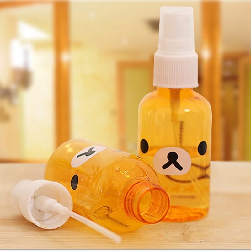 [Cute Cartoon Animal Bear Spray Bottle] [Portable Perfume Atomizer] [Transparent Moisturizing Spray Bottle, Travel Bottle] [for Facial Moisturizing &amp; Plant Watering &amp; Disinfection]