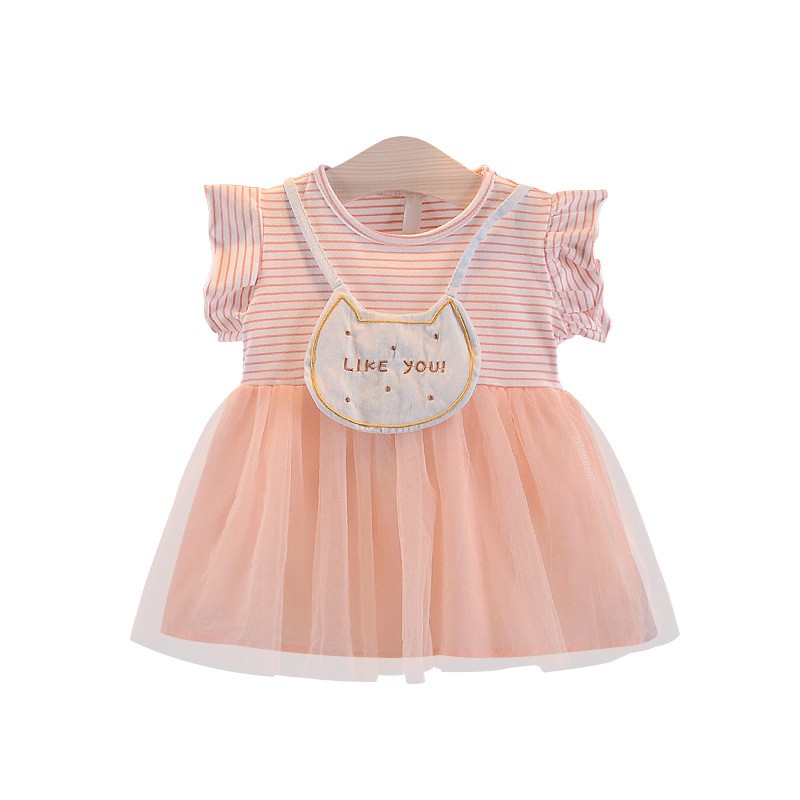 HappyOliver DRESS SALUR SLING LIKE YOUT 2816 EBV Baju Dress Anak Perempuan Import 6 bulan - 3 tahun/Dress Bayi Perempuan/Gaun Bayi Perempuan/Dress Pesta/Dress Bayi