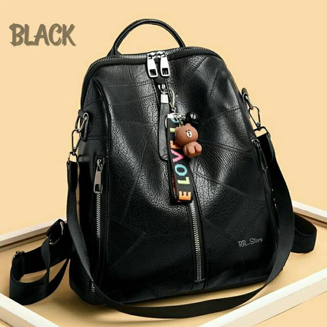 [FREE GANTUNGAN] TAS RANSEL SEDNA WANITA FASHION SEKOLAH ORIGINAL IMPORT MURAH