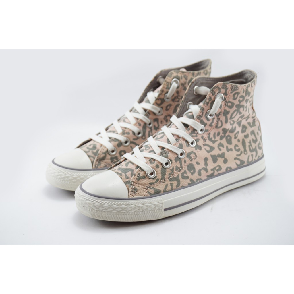 Sepatu Converse High Chuck Taylor All Star Leopard Original bekas murah