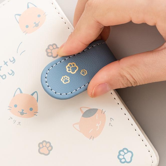 

FG5✼ Buku diary kucing lucu / journal / agenda impor / notebook / buku catatan unik penutup magnet Paling Baru