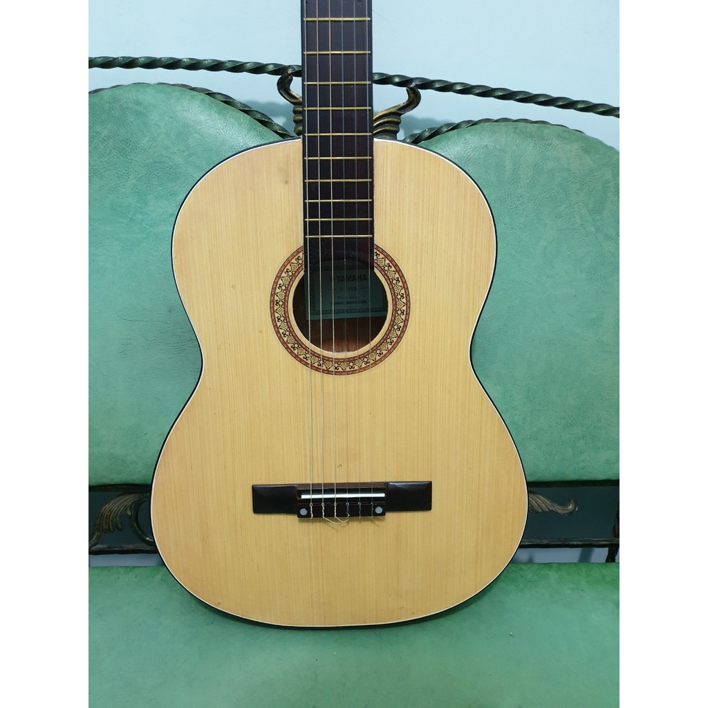 Gitar Classic Elektrik Yamaha Tipe C-315 Senar Nylon Eq-7545 Klasik Sungkai Murah Jakarta Buat Pemula