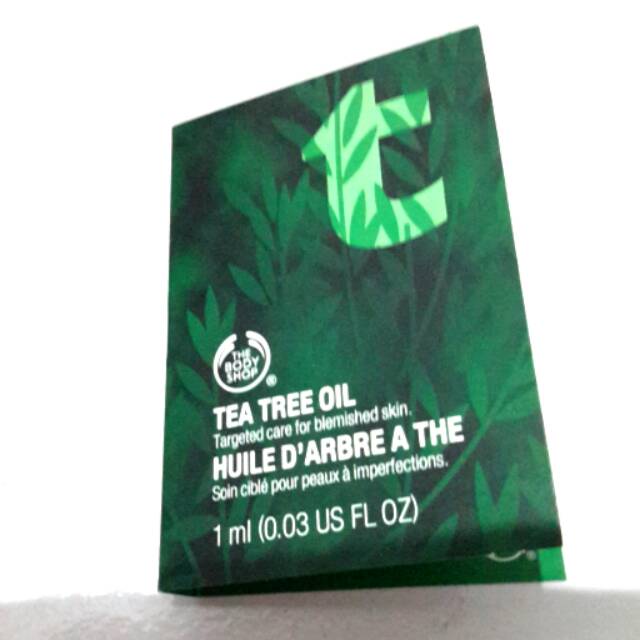 The body shop tea tree oil 1ml
