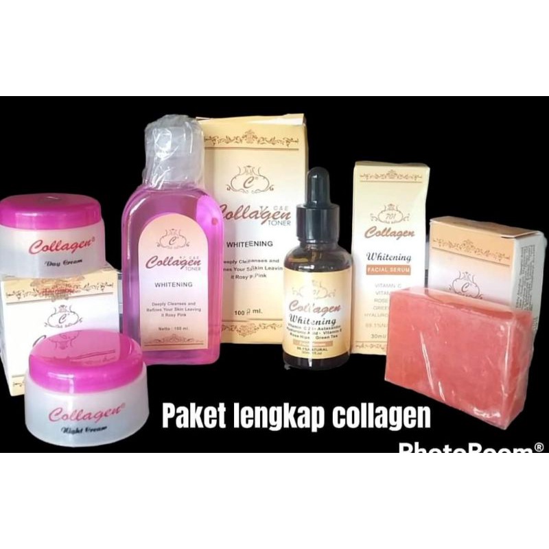 paket lengkap cream collagen 100% ASLI DAN ORIGINAL