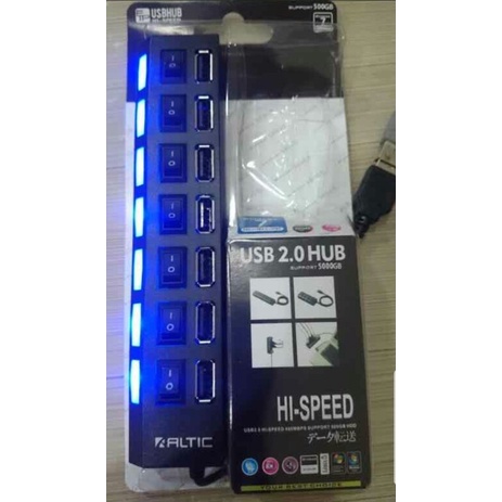 Usb Hub 7 Port Switch On/Off