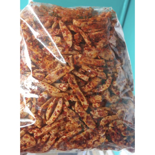 

basreng daun jeruk basreng pedas cemilan makanan ringan isi 1kg