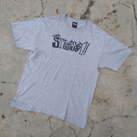 Tshirt Kaos Stussy Skull Vintage Second