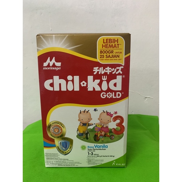

Morinaga Chil Kid Gold Vanila 1-3tahun 800gr