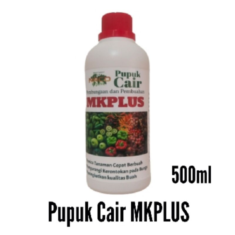 MKP Plus Pupuk MKP Cair 500ml Pupuk Buah, Mempercepat Tanaman Berbuah