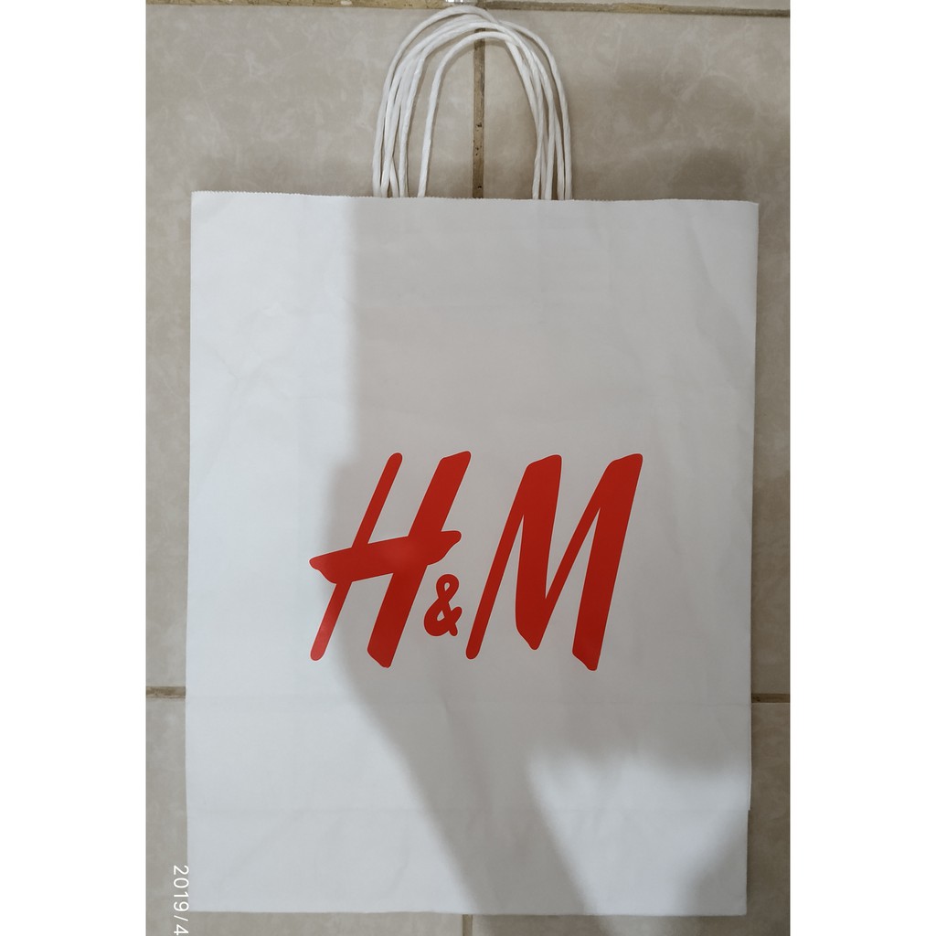 

Paperbag Paper Bag Tas Karton Branded H&M