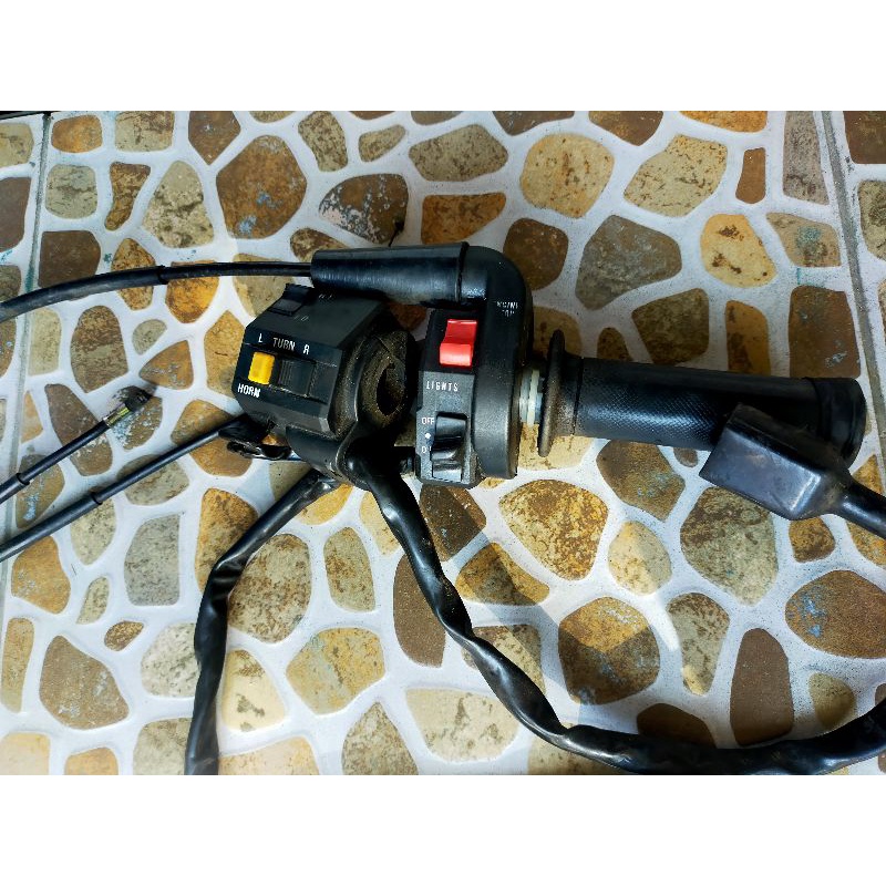 Holder kanan ninja RR Ninja R old set holder kiri ninja RR copotan
