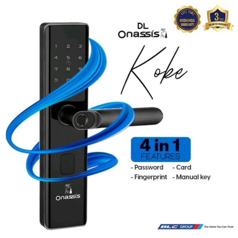 KUNCI DIGITAL ONASSIS KOBE DIGITAL LOCK