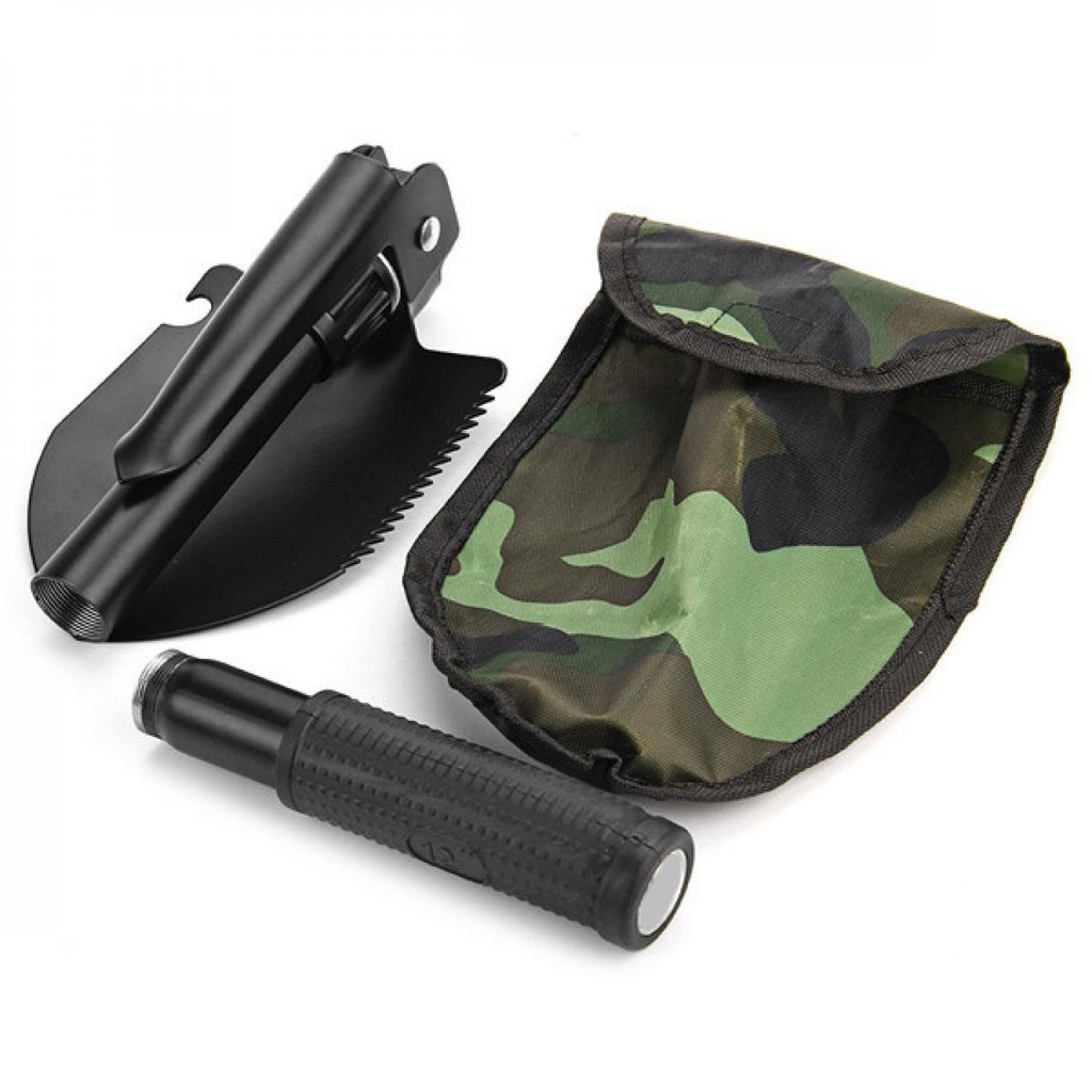 Taffware Pacul Sekop Lipat Militer Portablel Survival Tools Jm