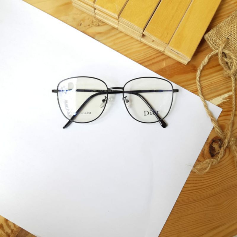 Kacamata 2735 / Frame wanita besi 52-18-138 Termurah