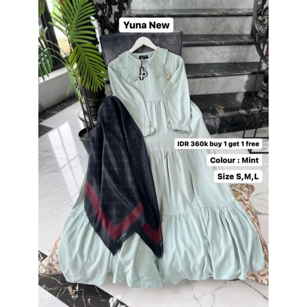 YUNA DRESS BY JP / DRESS JOURNEY YUNA / Gamis Muslim
