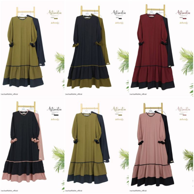 Set gamis ASTRANTIA  By Afifathin