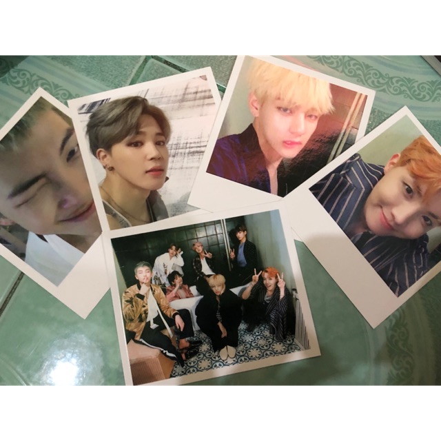 BTS WING OFFICIAL POLAROID